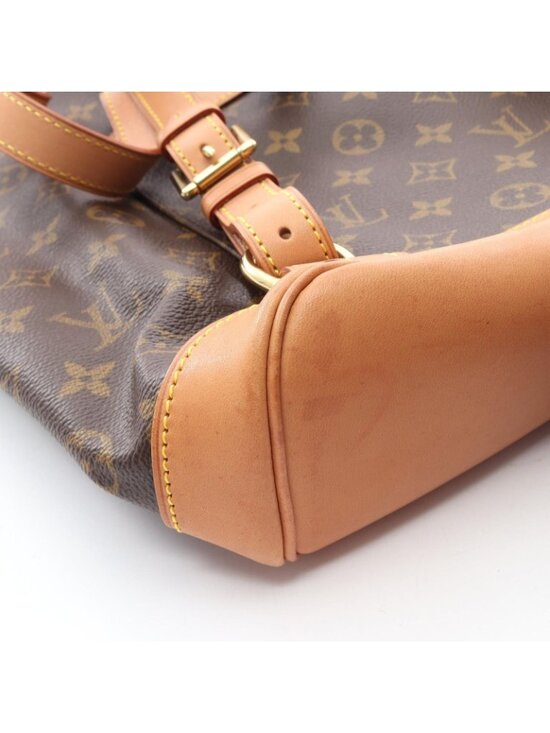 Louis Vuitton Backpack Montsouris Canvas Leather main image 6